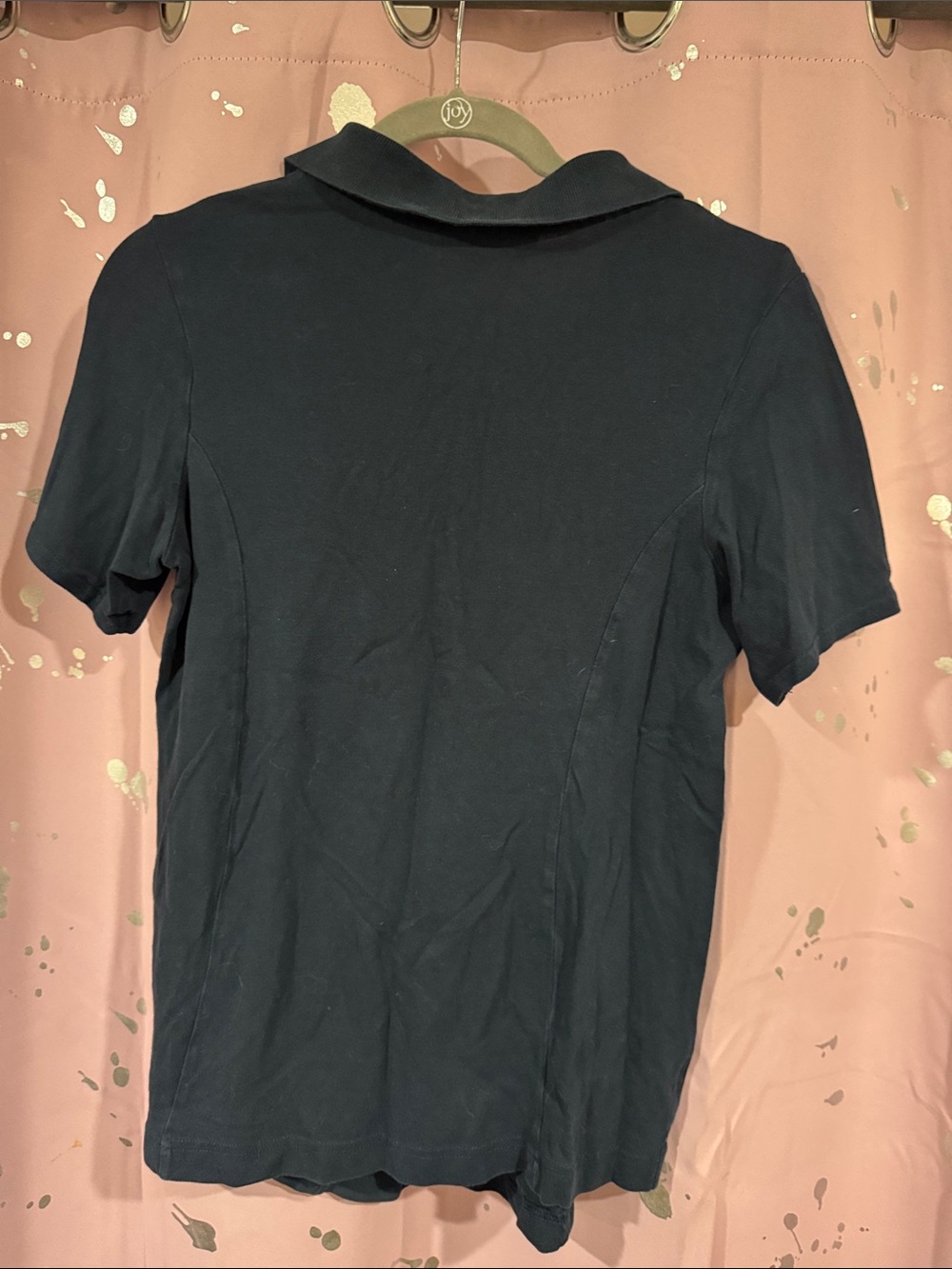 Riders by Lee Women's Navy Short Sleeve Polo - Picture 4 of 4